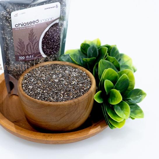 

❄ Biji Chia Seed 500g Organik Black Chiaseed Original Natural Super Food ✈