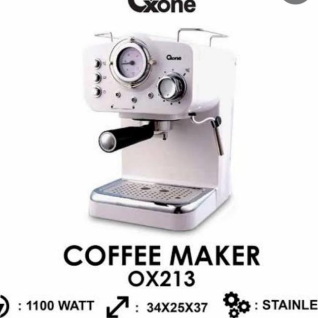 OXONE Home Eco Espresso Machine OX-213 Termurah