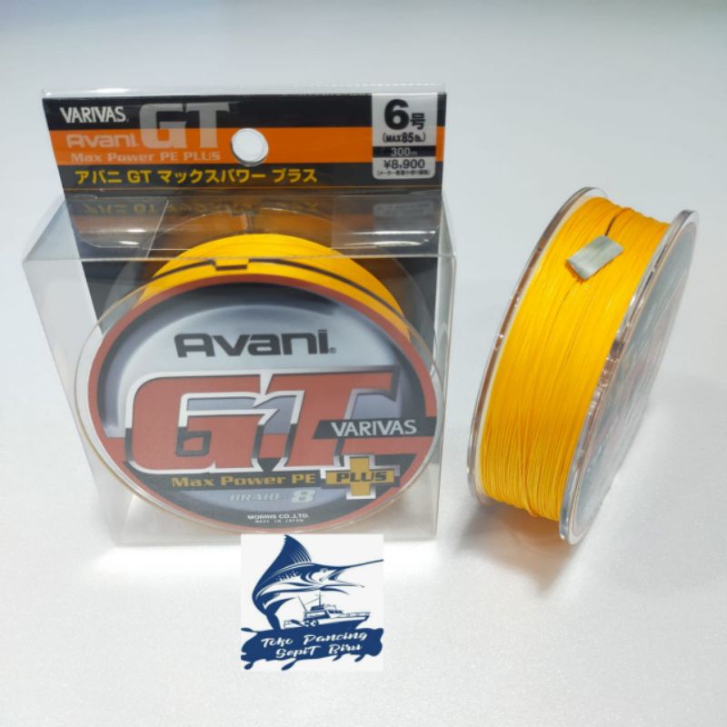 SENAR PE VARIVAS AVANI GT MAX POWER PE PLUS PE6 300M