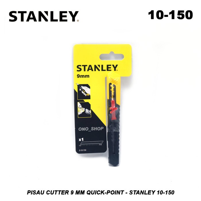 

Hadir Stanley 9Mm Quick-Point Cutter Terbatas