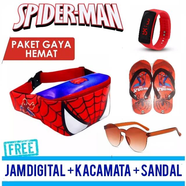 Paket Gaya Hemat Sesuai Di Foto Wasbag Terbaru Kumplit Karakter Hero