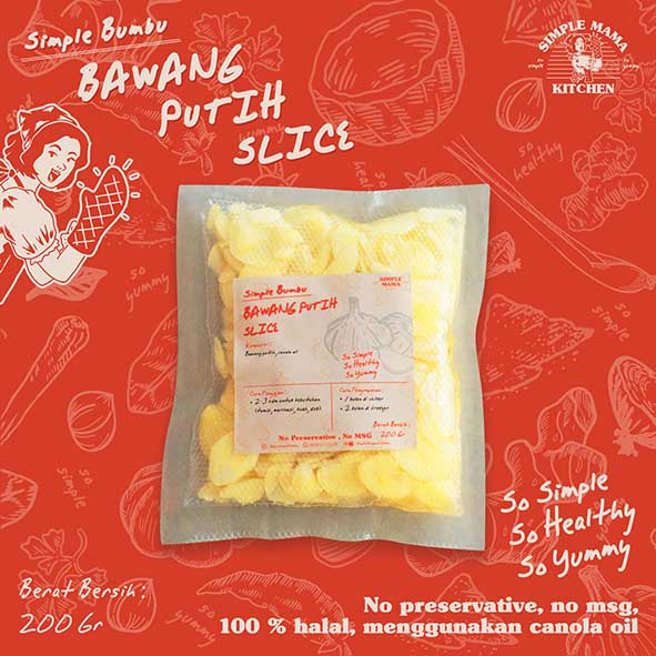 

Refill Simple Bawang Putih Slice