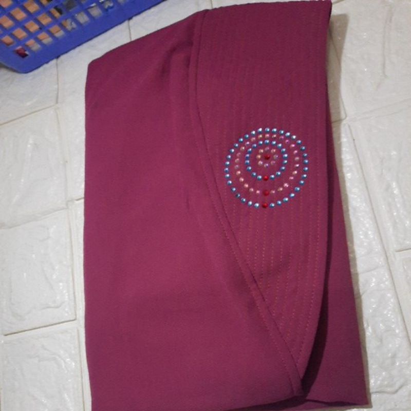 Thewa//Khimar Andara Standar Ori Thewa-Pink fanta tua