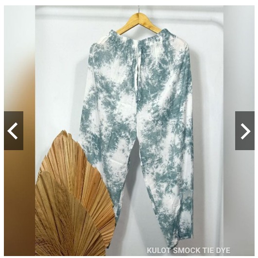 fifi fashion celana kulot SMOCK (TIE DYE)
