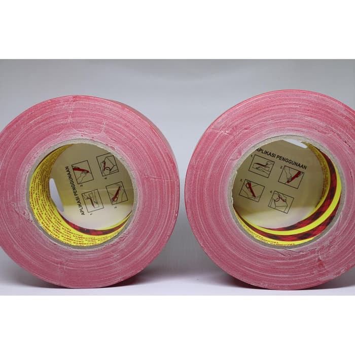 

cloth tape/lakban kain warna merah tachimita berkualitas 2 inch 40 m