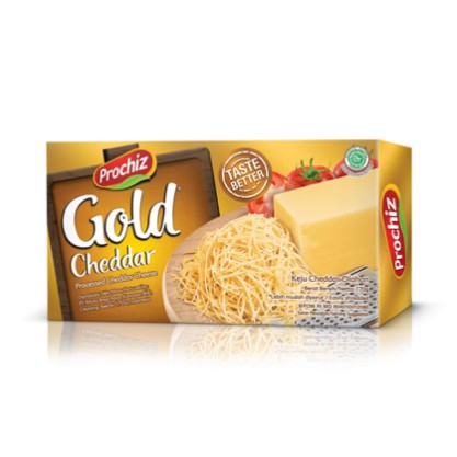 

Keju Prochiz Cheddar Cheese Gold 170gram