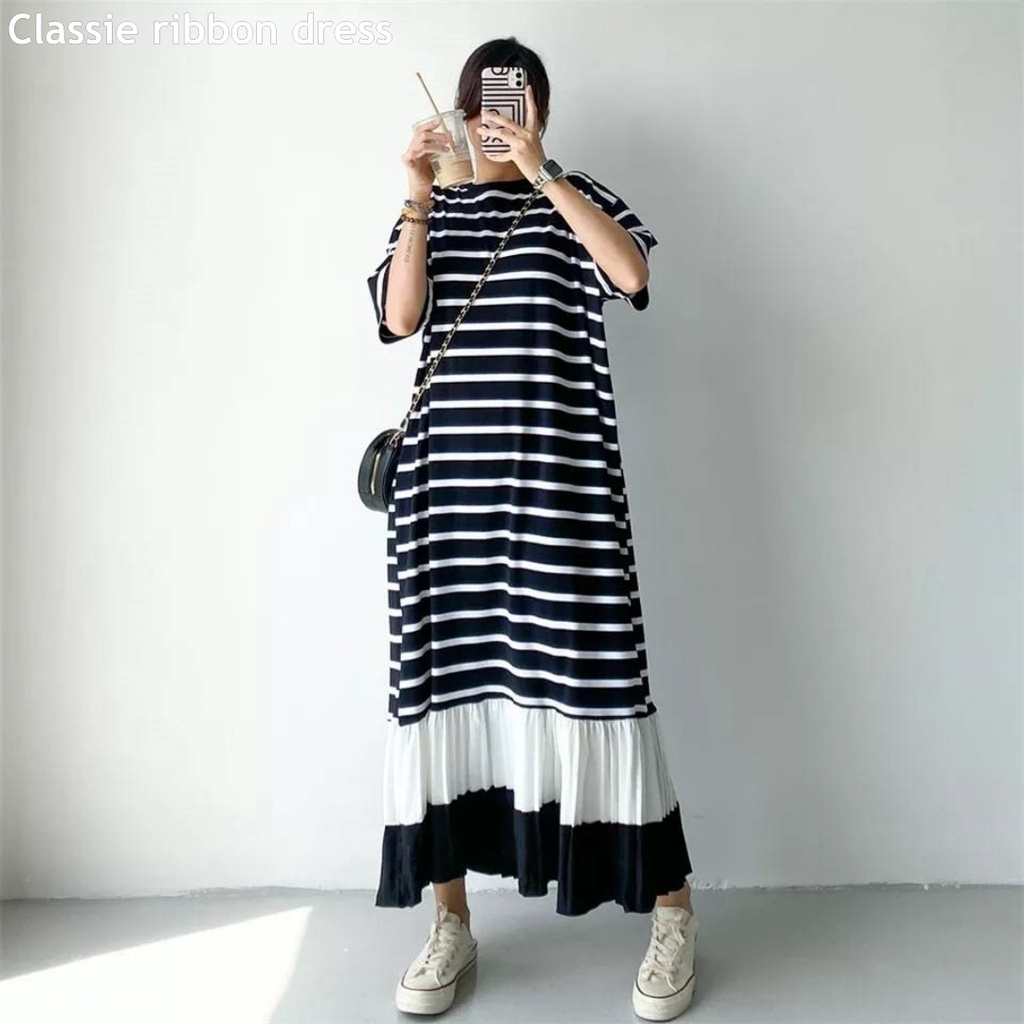 Classie ribbon dress - Thejanclothes