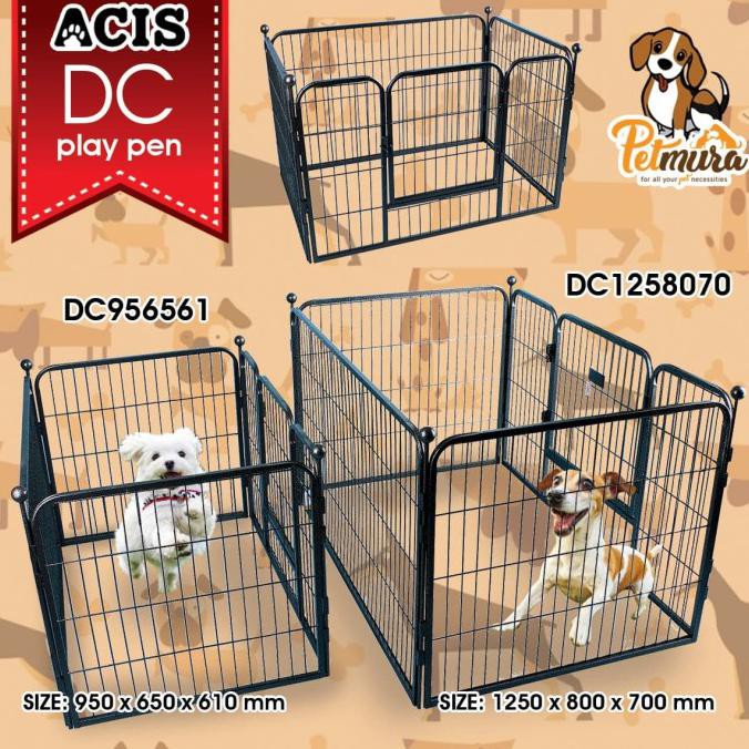 PERAWATAN HEWAN DC PLAY PEN PAGAR ANJING - DC956561 PERLENGKAPAN HEWAN