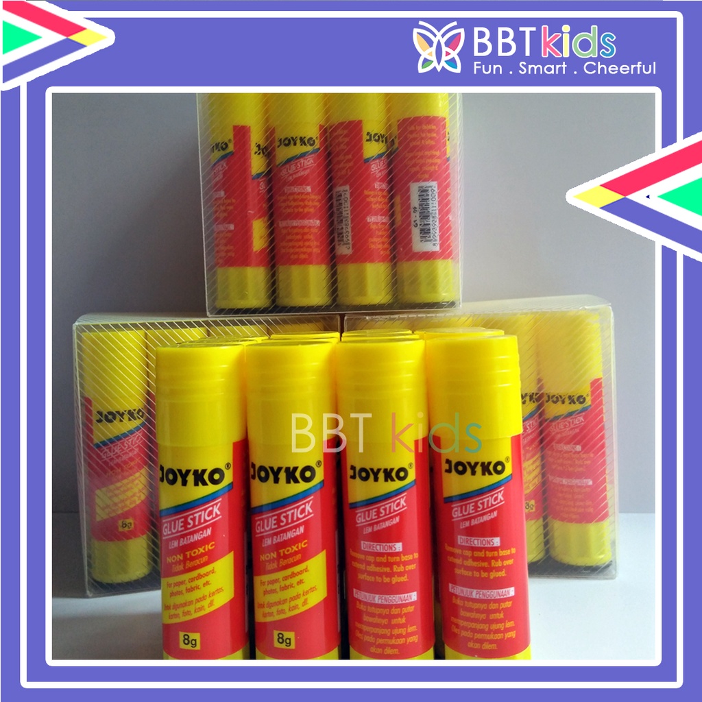 LEM KERTAS ANAK JOYCO STICK 8GR LEM BATANG GLUE STICK MENEMPEL