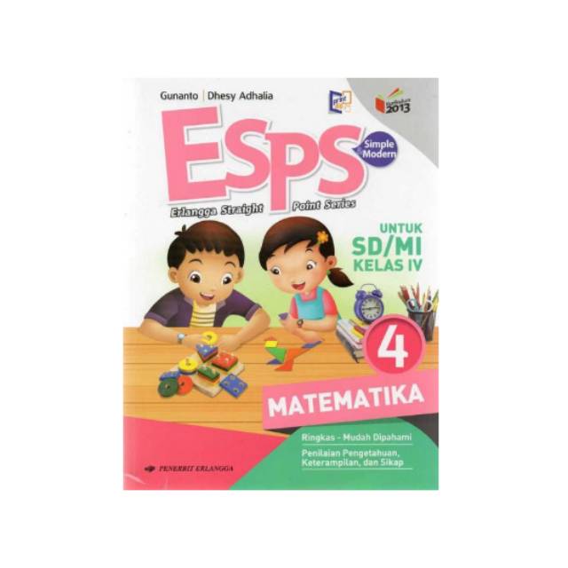 Buku Matematika ESPS Kelas 4 SD/MI