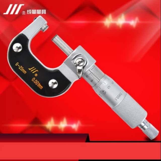 

Outside Micrometer 0-25 CHUAN BRAND Mikrometer Luar 0,01