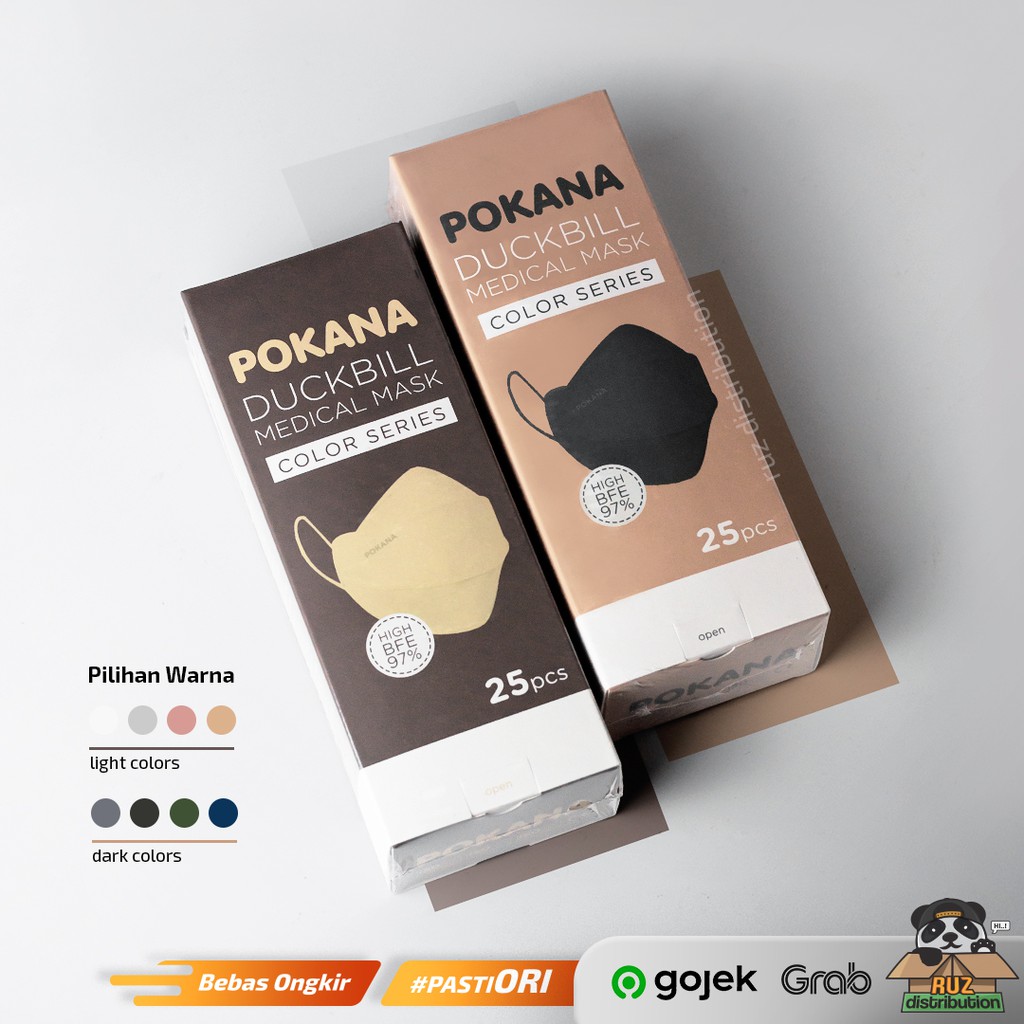 Pokana Duckbill / Medical Mask isi 25 pcs BOX