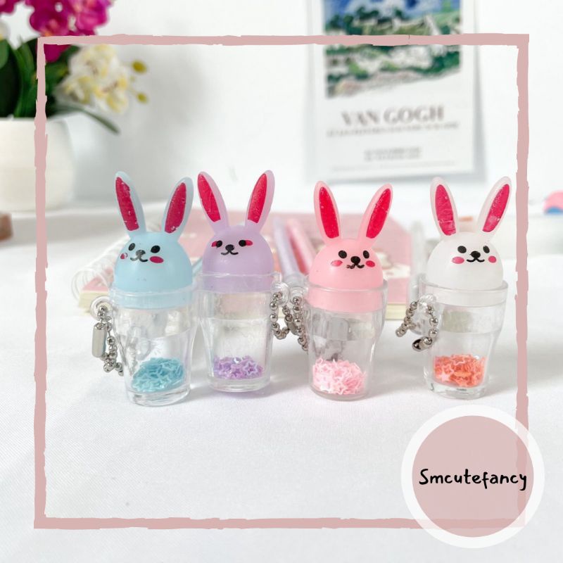 

Pen Gel Gantungan Kelinci Manik Unik Lucu Murah