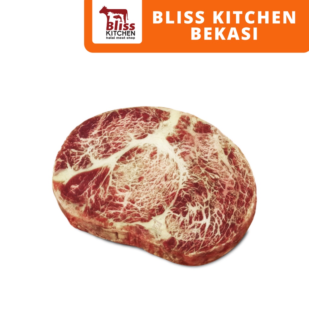 

Daging Sapi impor AUS Ribeye Meltik / Meltique Wagyu Kazoku Beef Steak 200gr