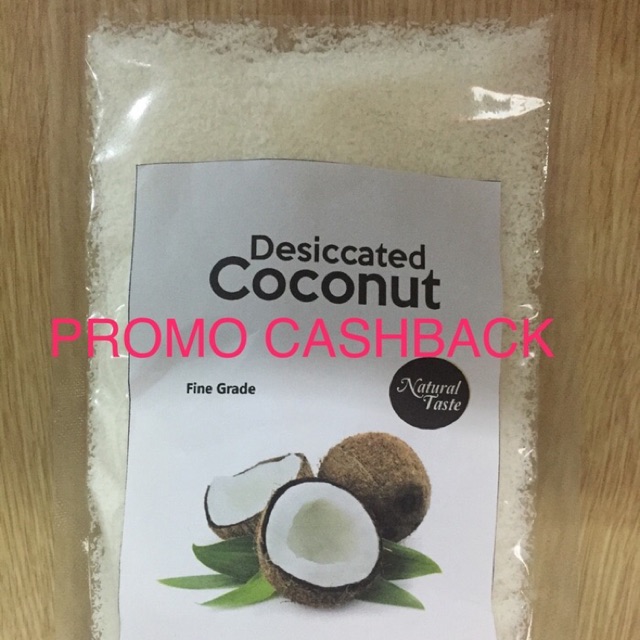 

Tepung kelapa keto halus desiccated coconut high fat 500 gram
