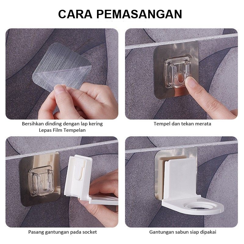 Gantungan botol sabun shampoo / holder dispenser hand sanitizer