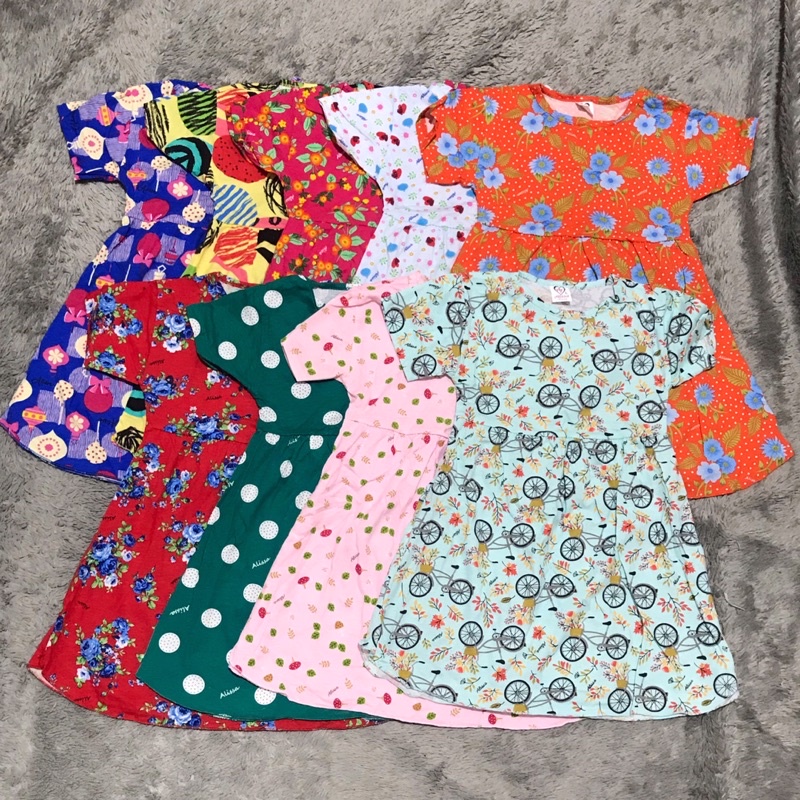 Dress Anak Perempuan Berlengan 1-4 tahun