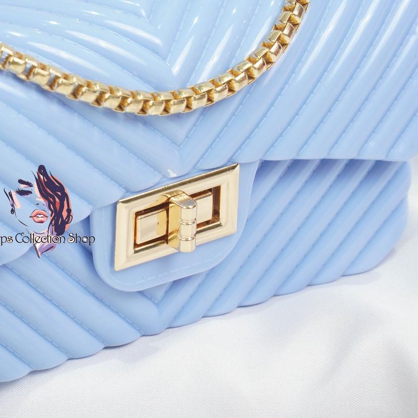 ☎ TAS JELLY GLOSSY SALUR GLOSSY 22 CM | TAS SELEMPANG JELLY GLOSSY SALUR 22 CM ☛