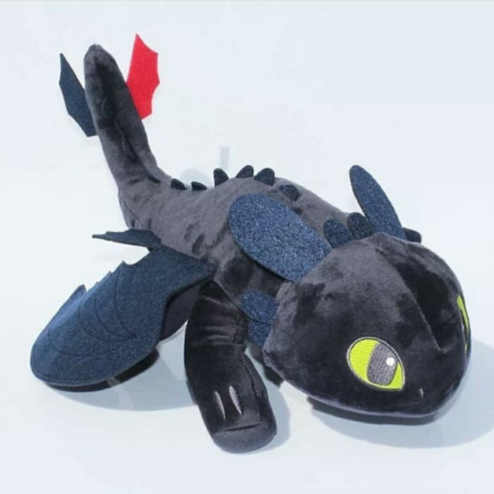 Boneka Naga How To Train Your Dragon.