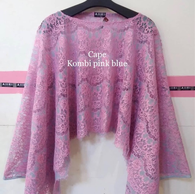 KEBAYA CAPE BROKAT / KEBAYA CAPE KOMBI / KEBAYA BROKAT MODERN / KEBAYA KONDANGAN