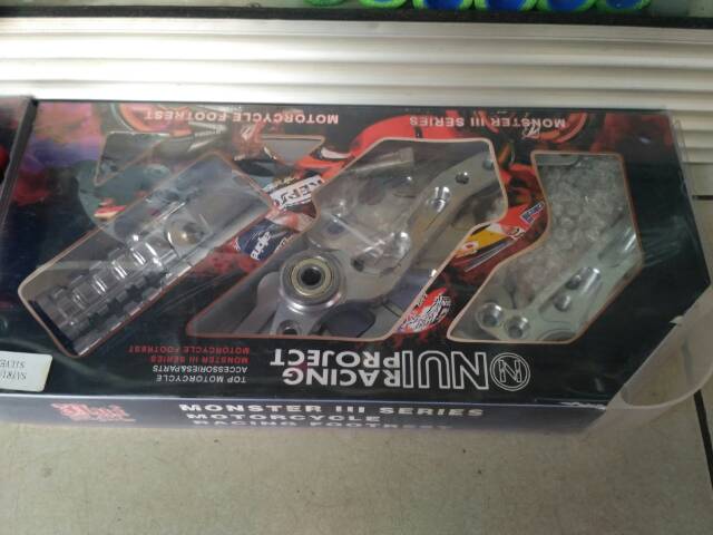 Underbond NUI Monster lipat original ninja 250 fi ninja 250 karbu z250 foostep variasi nui racing