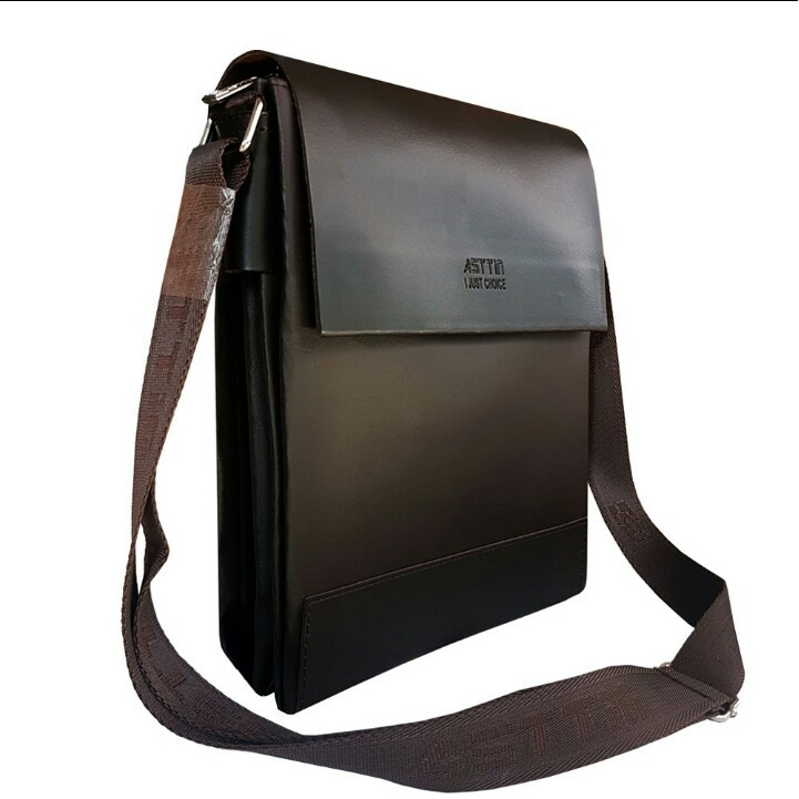 Plazzeo tas selempang pria tas ipad tas fashion pria - PU leather