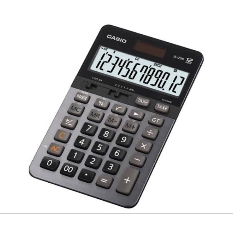 

CASIO KALKULATOR JS 20 B HEAVY DUTY CALCULATOR