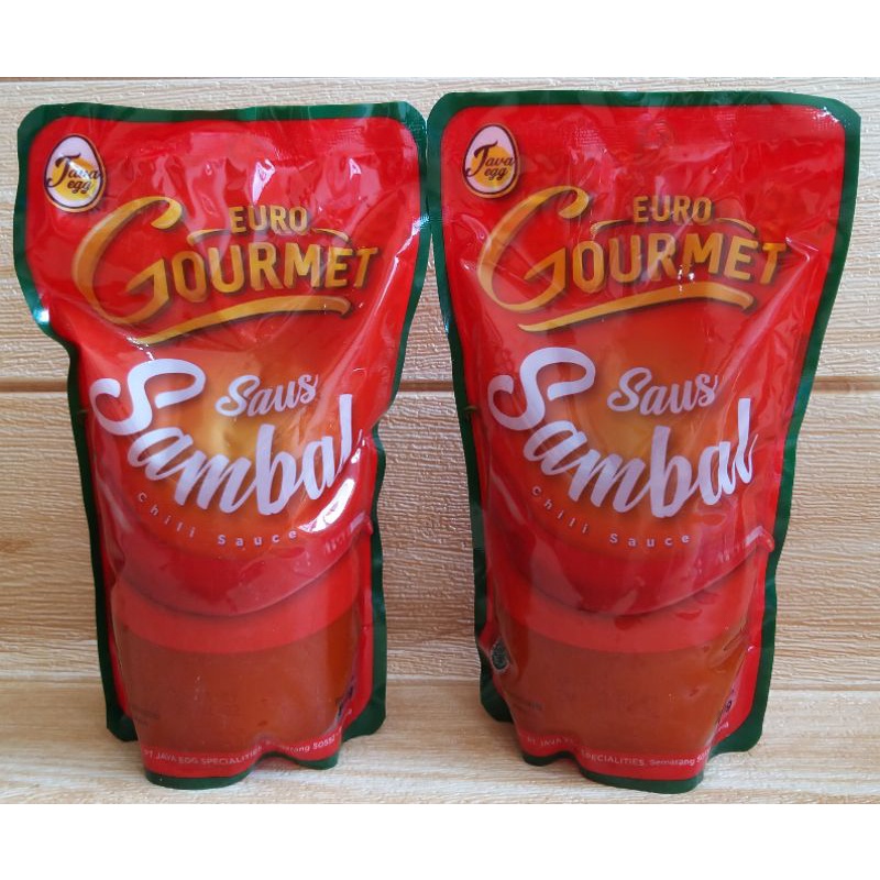 ✔MURAH Euro Gourmet Saus Sambal 500gr / Euro Gourmet Chili Sauce