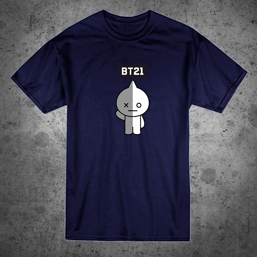 KAOS DISTRO pria terbaru &quot;BT21 BONEKA&quot;