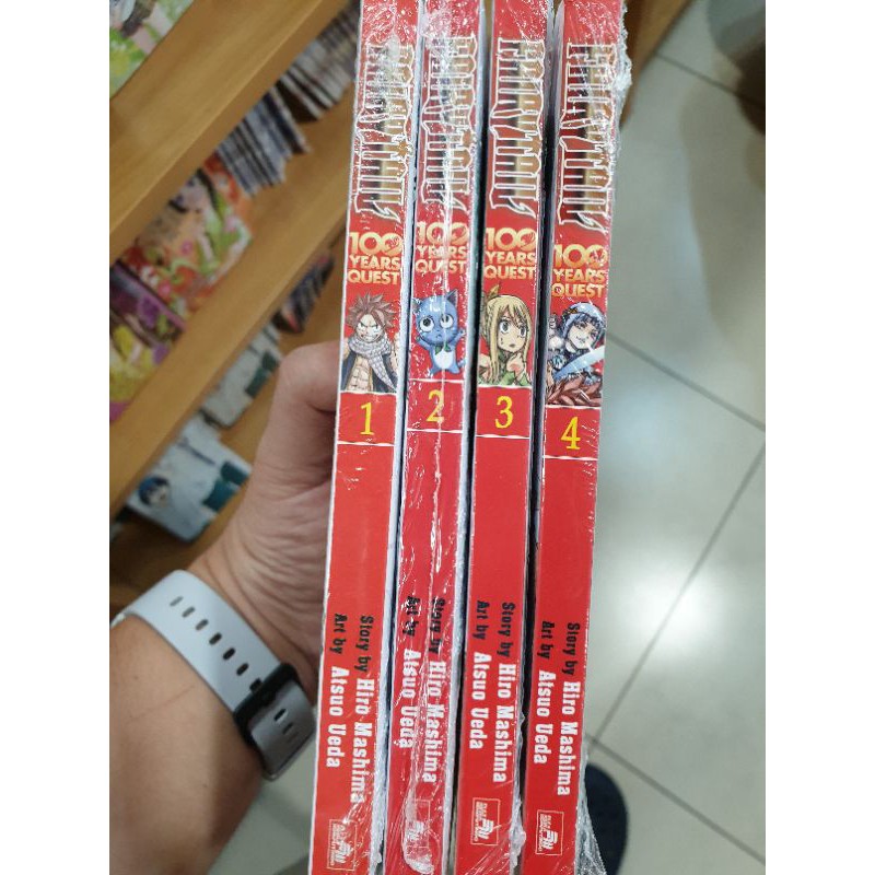 Komik Fairy Tail 100 years Quest vol 1-4 set segel ori