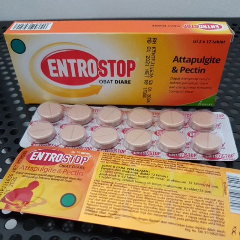 ENTROSTOP tablet obat diare dewasa