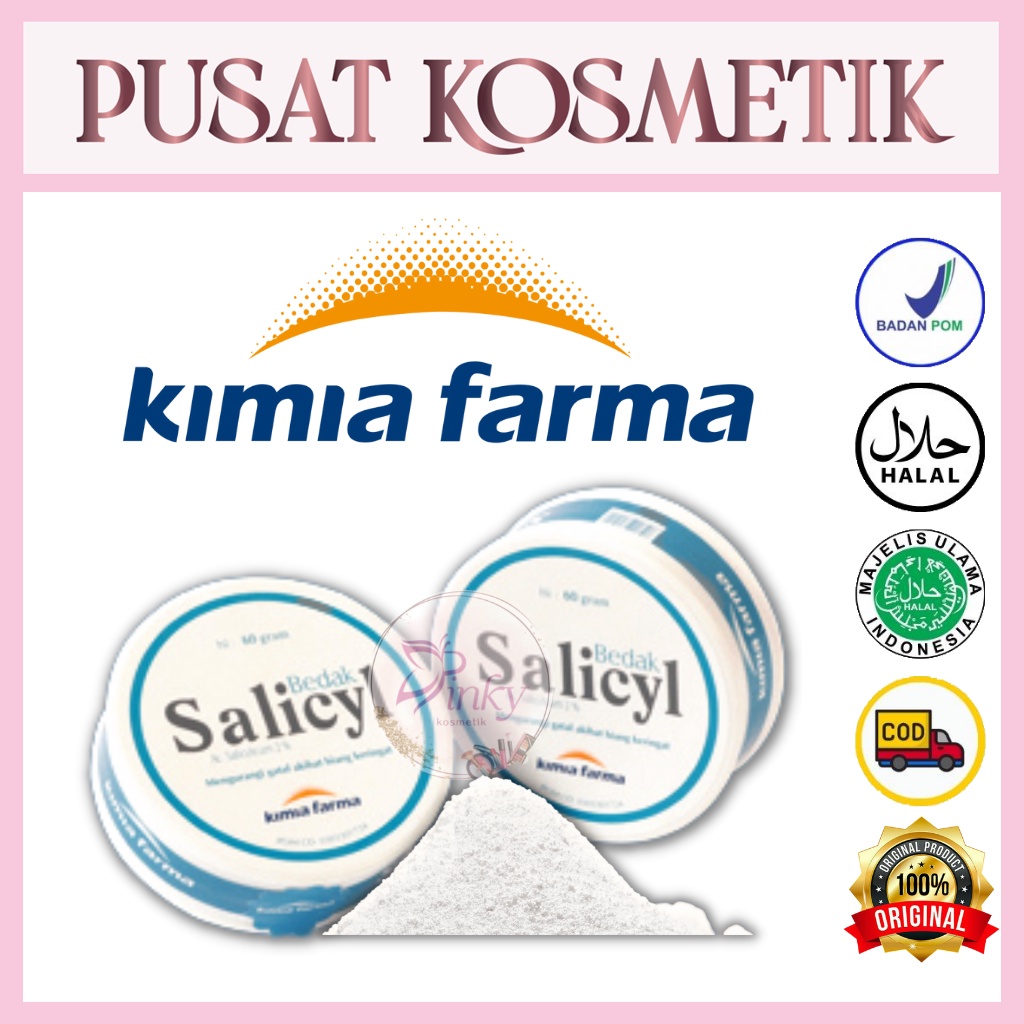 Bedak Salicyl KF Salicyl Kimia Farma 2% salicyl talk