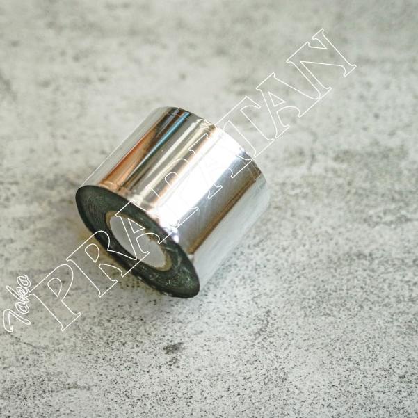 

➻ Foil silver roll (prada silver / silver prada) kecil ✦