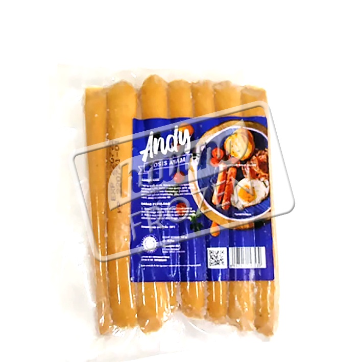 

ANDY Sosis Ayam 500g isi 15pcs