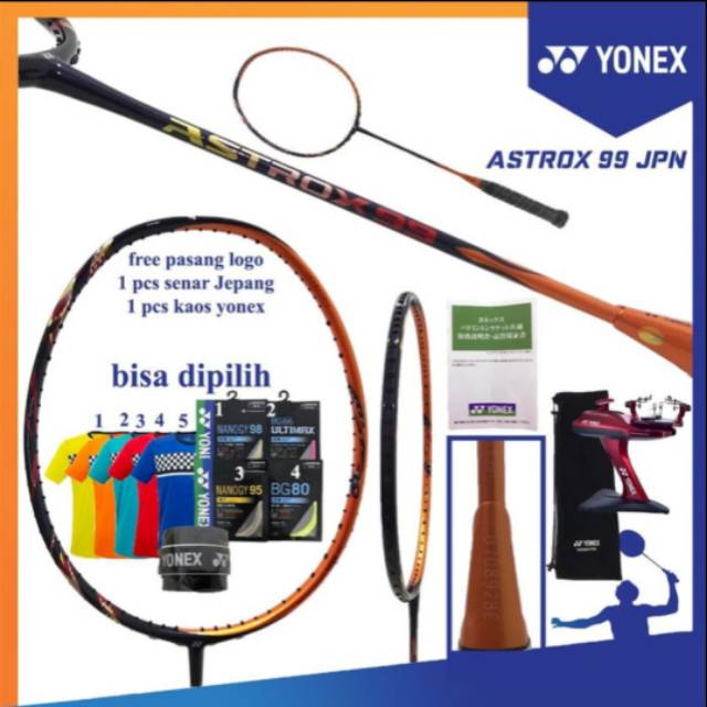 YONEX ASTROX 99 JEPANG RAKET BADMINTON ORIGINAL