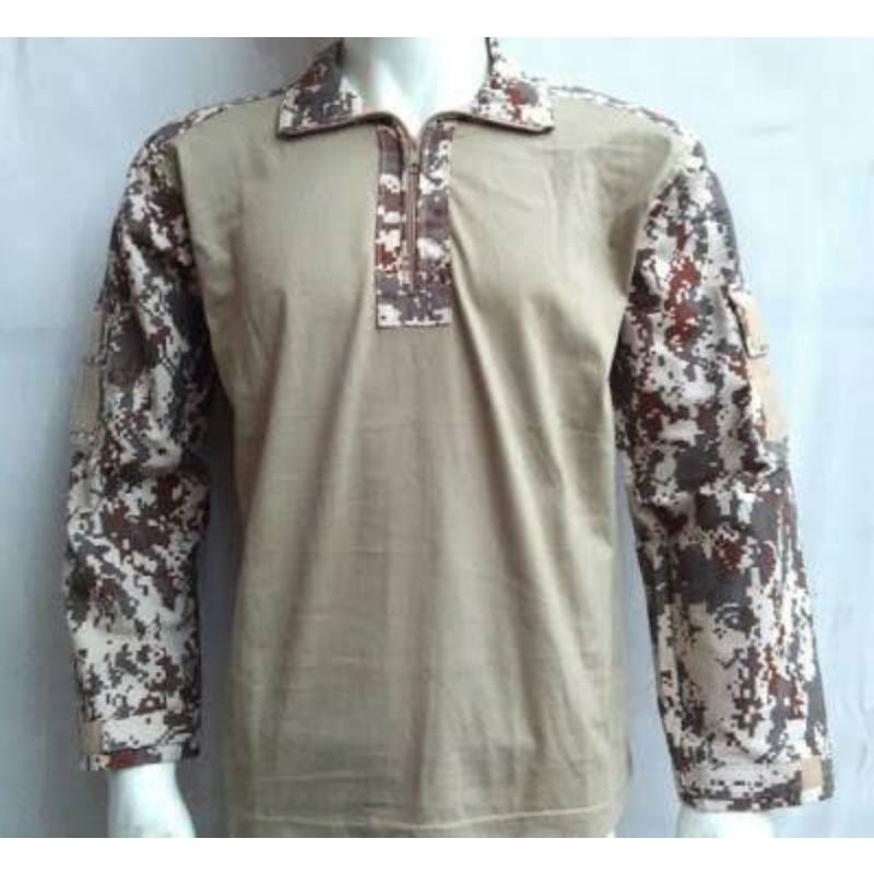 BAJU PDL LENGAN PANJANG/KAOS TACTICAL