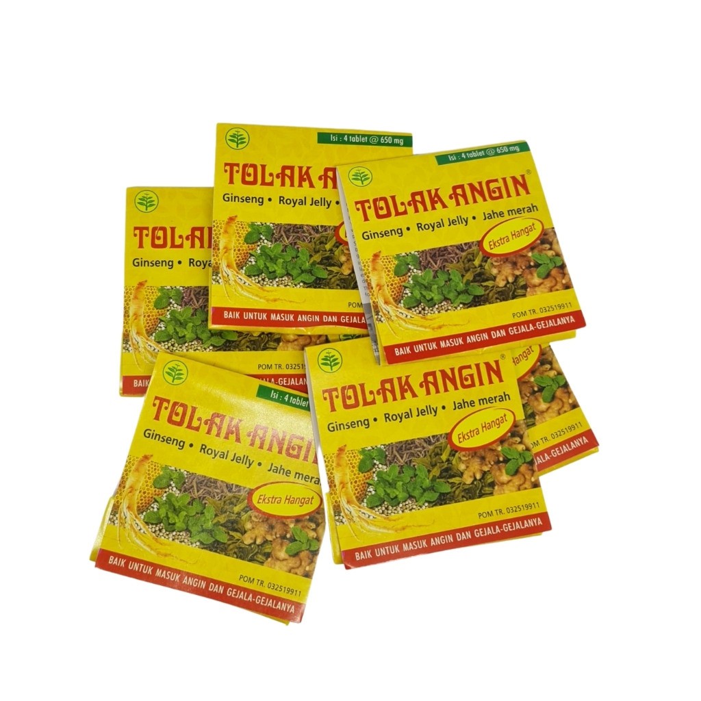 TOLAK ANGIN TABLET STRIP ISI 4 Tablet Masuk Angin