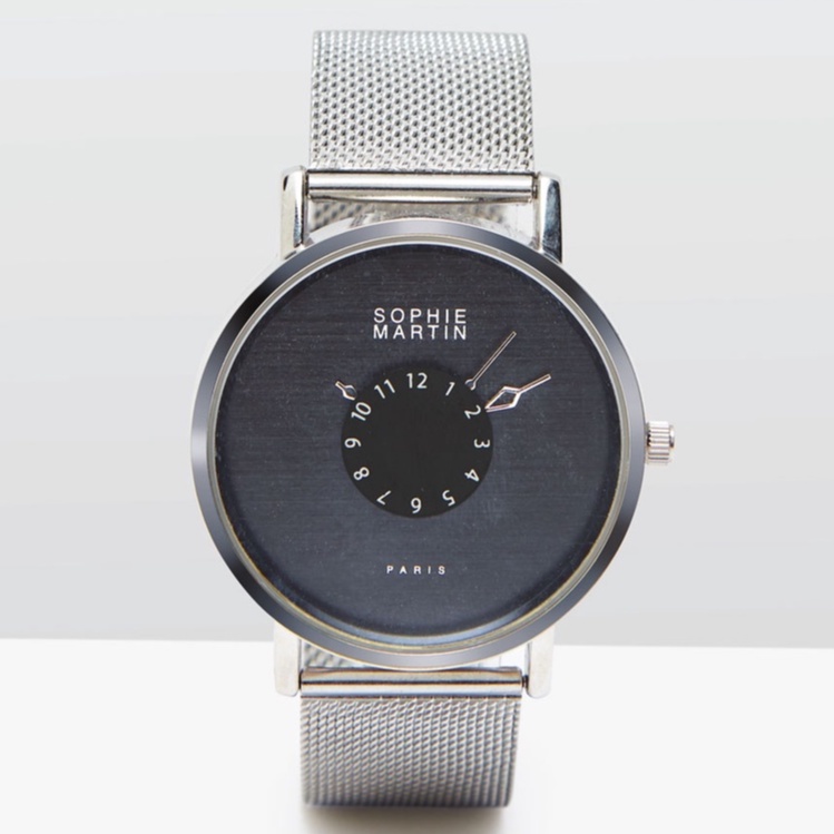 JAM TANGAN WANITA SOPHIE MARTIN PARIS JAM TANGAN ORIGINAL PROMO OFFICIAL SHOPIE MARTIN JAM TANGAN ANALOG ANTI AIR SHOPPE MARTIN SOFIE SHOPHIE SHOPEE MARTHIN BURN BURN PARIS MAHITZA SILVER-2