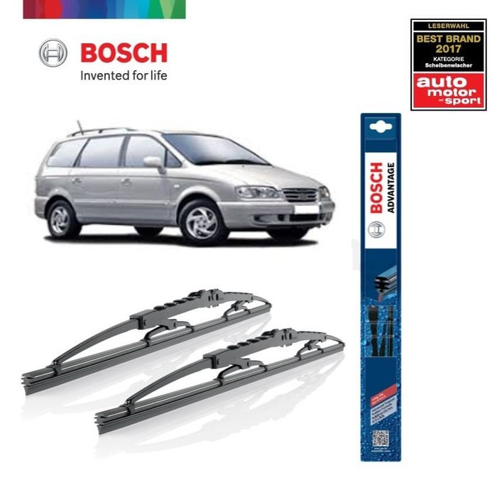 Wiper Blade Trajet BOSCH Sepasang Advantage 22-24&quot; ORIGINAL