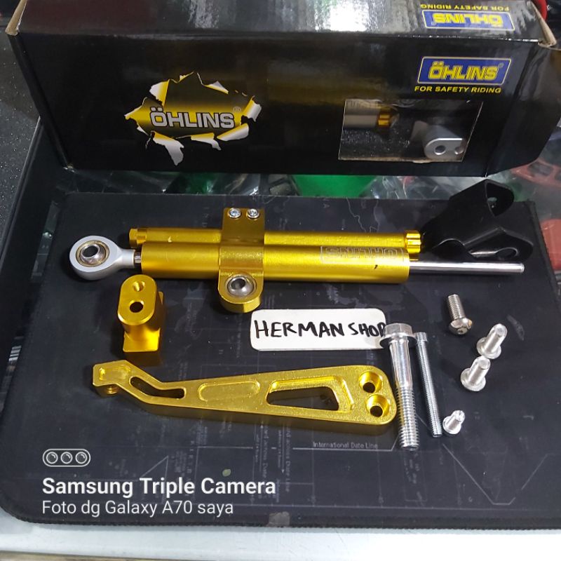 stabiliser stang ohlins universal / steering damper ohlins universal / steering damper r15 vva ohlin