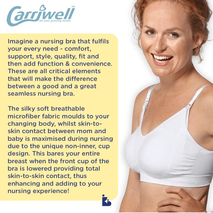 Carriwell Seamless Nursing Bra | Bra Menyusui