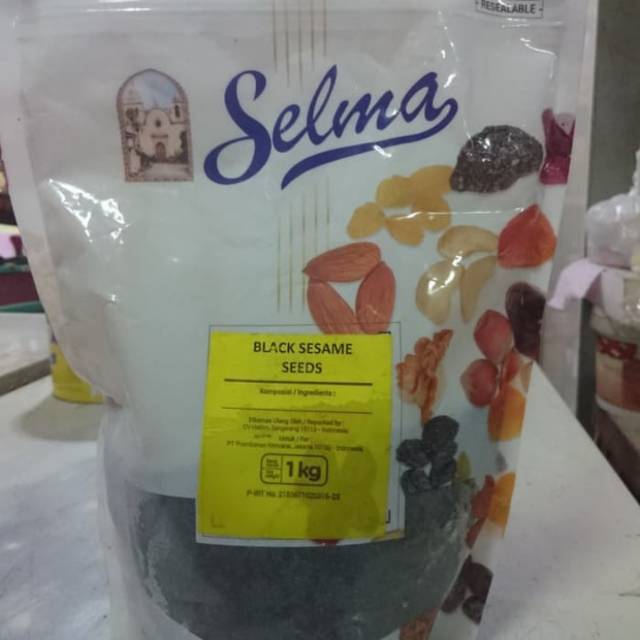 Biji Wijen Hitam / Black Sesame Seed / Selma Brand