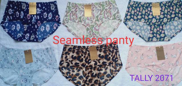 CD wanita Seamless Tally 2071 Seamless Panty Bermotif