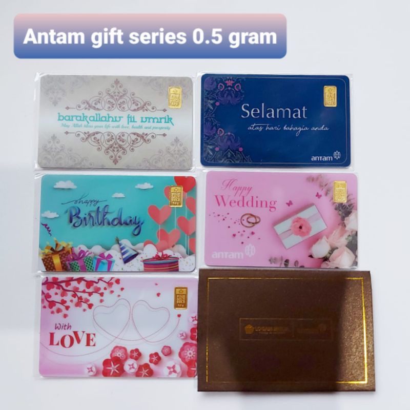 antam gift series 0,5 gr