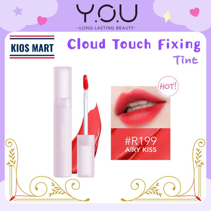 You Cloud Touch Fixing Lip Tint | Soft Velvet Finish Lip Stain