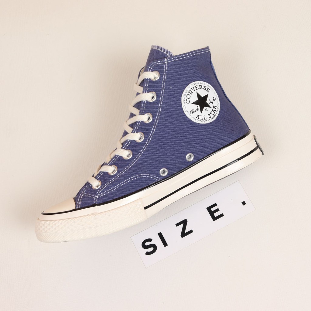 Sepatu Converse 70s Hi True Blue Navy