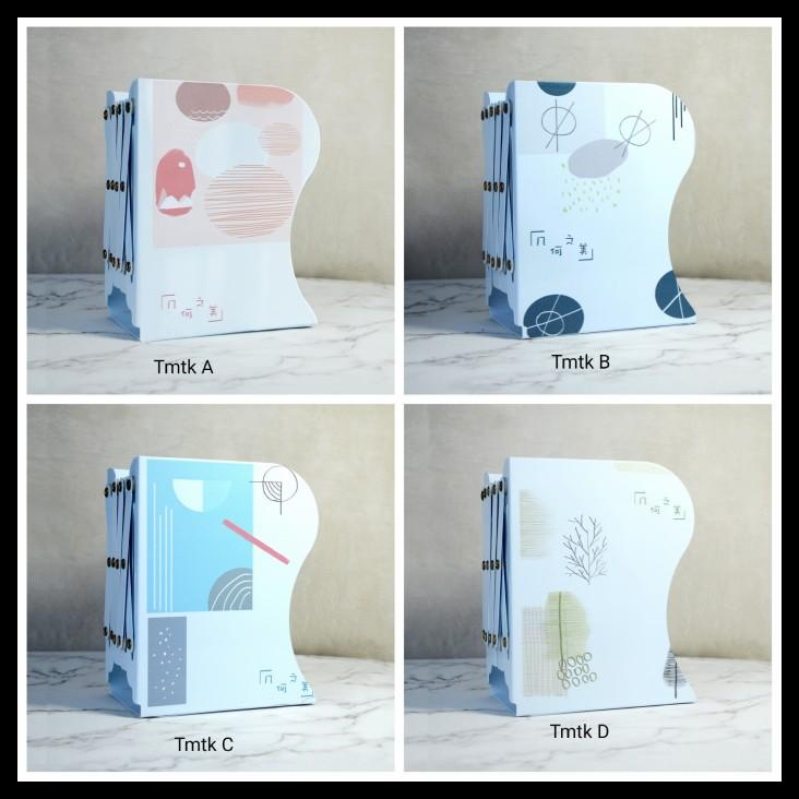 

Sandaran Buku Book End | Book Holder | Pembatas Buku
