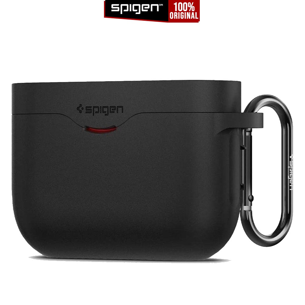 

Case Sony WF-1000XM3 Spigen Silicone Fit Full Cover Softcase Black Casing
