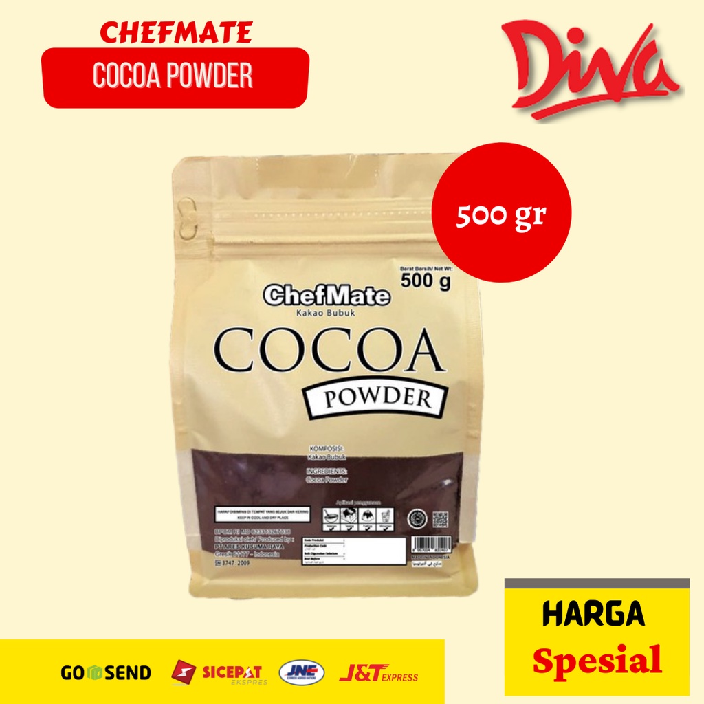 

[500gr] Chefmate Cocoa Powder / Bubuk Kakao