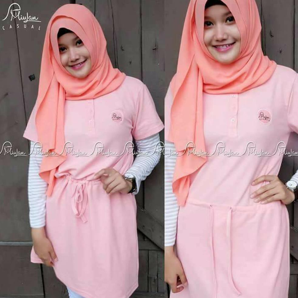 MURAH BAJU ATASAN WANITA KAOS TUNIK DISTIA MIULAN MURAH MERIAH